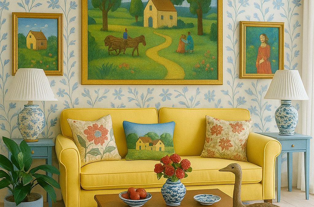 Estilo Naif diseño de interiores en Marbella